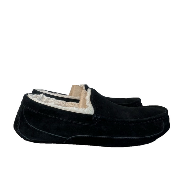 UGG Ascot Black Men's Slipper Size 14 #1153 - Picture 1 of 9